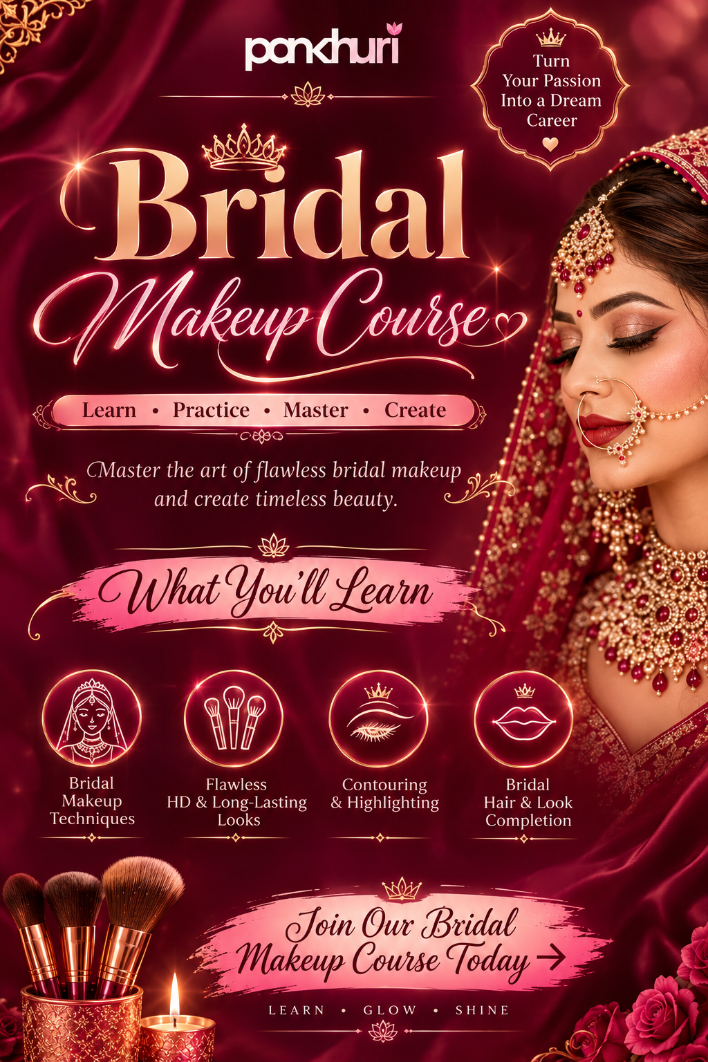 Bridal Makeup : Masterclass